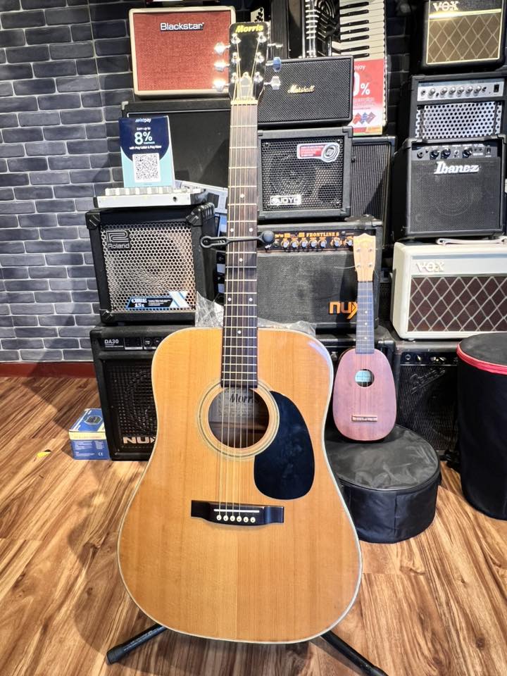 Morris W 15 Vintage Japan Acoustic Guitar Guitar Details 🎸 Brand