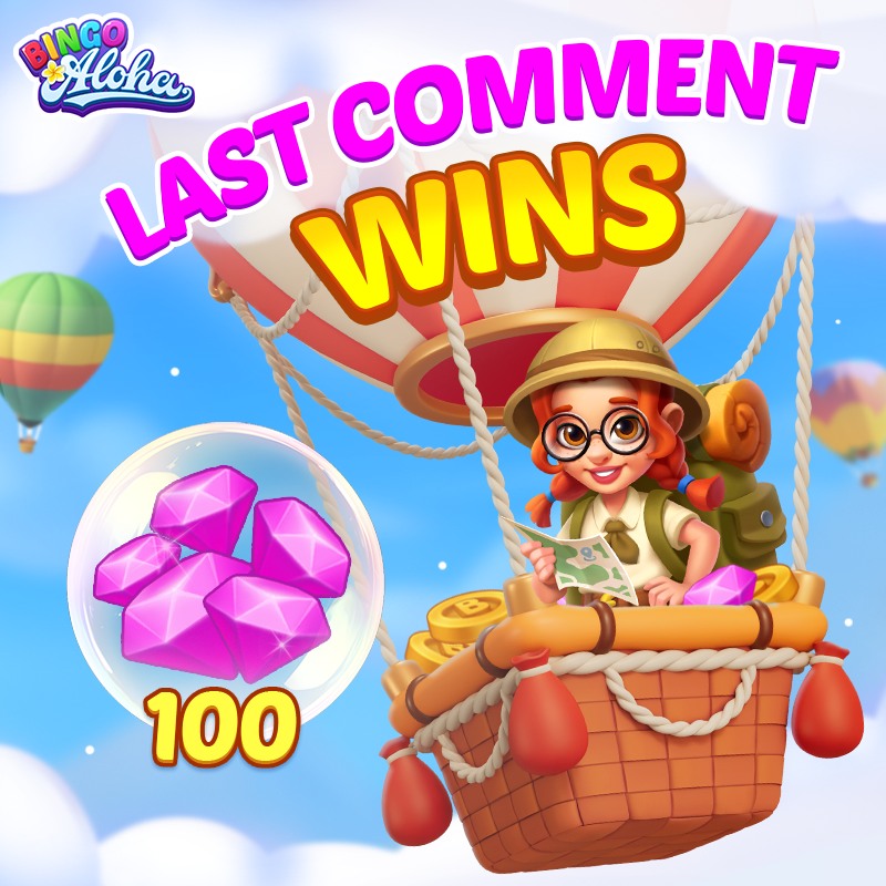 Bingo - WIN 100 GEMS - Last Comment Wins! 💎 Share your in-game User ID ...