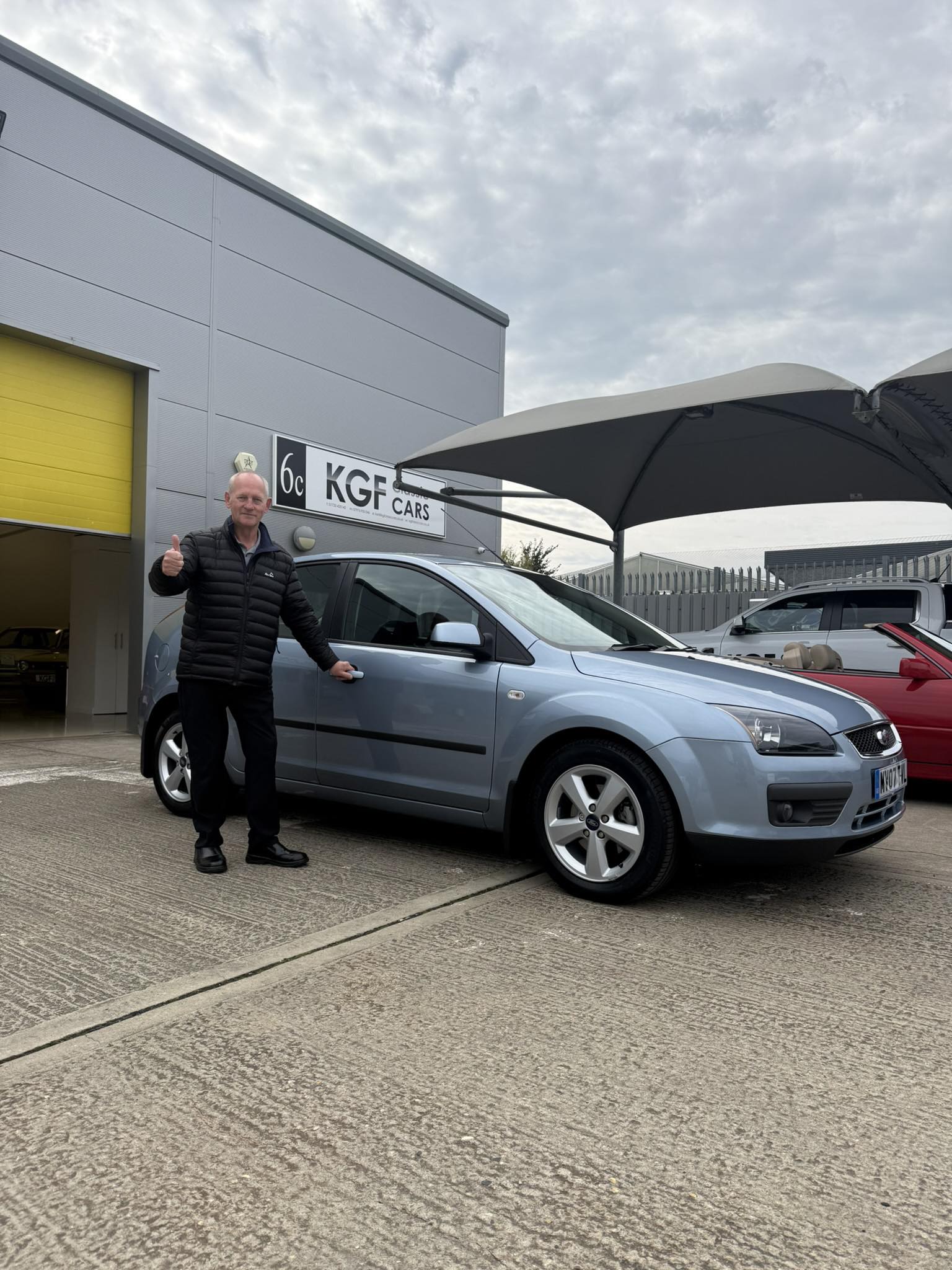 Here is Malcolm collecting his Ford... - KGF Classic Cars | Facebook
