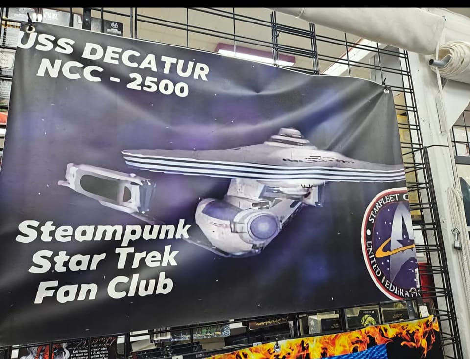 Uss Decatur Steamtrek fanclub monthly meeting
