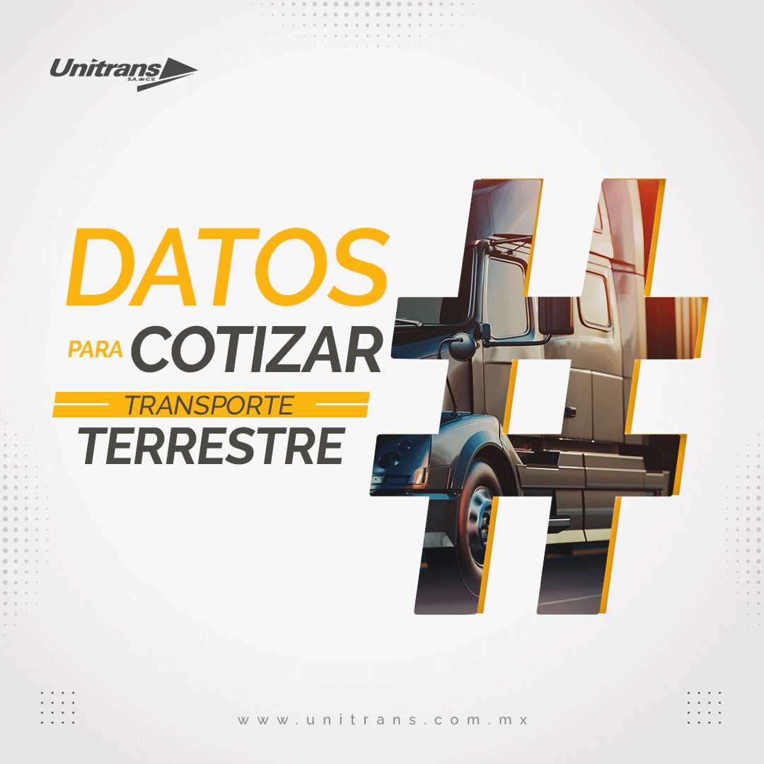 Unitrans - ¿Quieres cotizar pero no sabes cómo? 🤔 Te... | Facebook