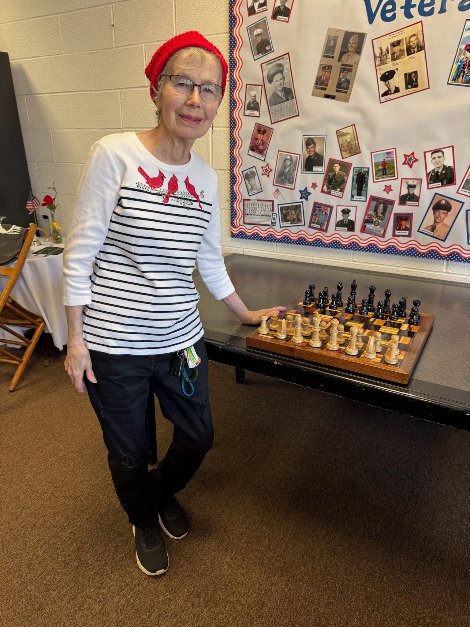 West - We are pleased to announce that the winner of the Chess Set ...