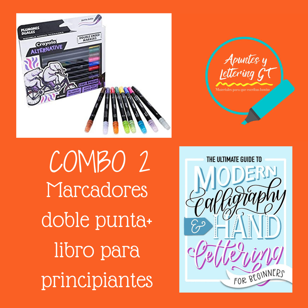 Combo No. 2 aprende lettering y... - Apuntes y Lettering GT | Facebook