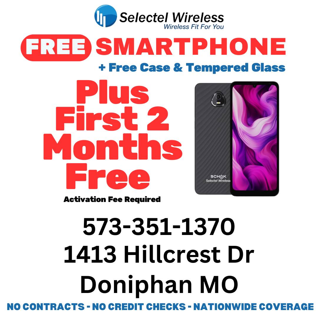 The Phone - 👋 Hey Doniphan friends & neighbors! At Selectel Wireless ...