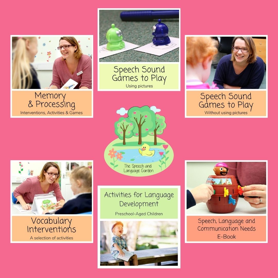 Packed full of activities... - The Speech and Language Garden