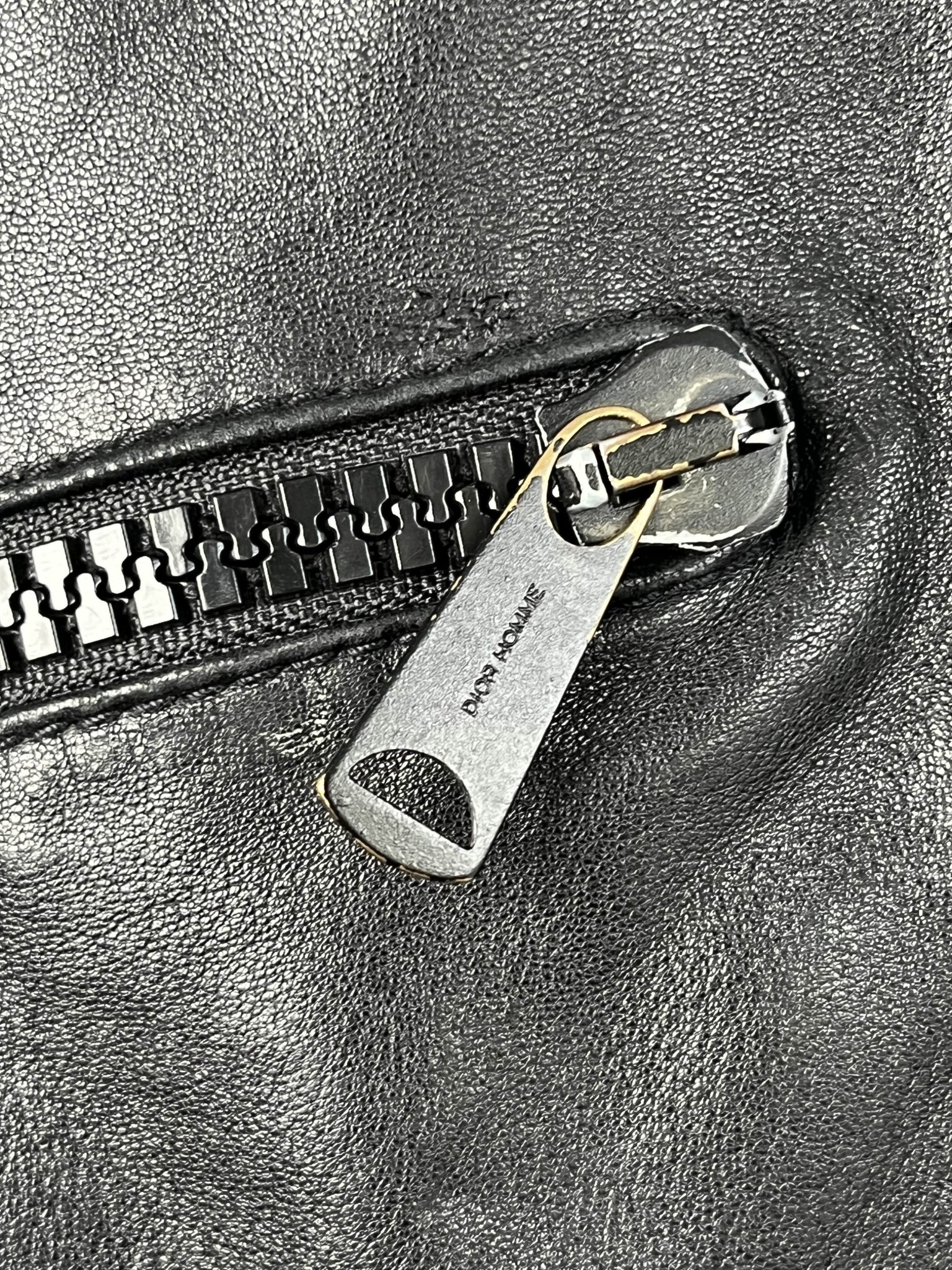 FW06 Dior Homme “These Gray Days” Leather Jacket - Coats & Jackets ...