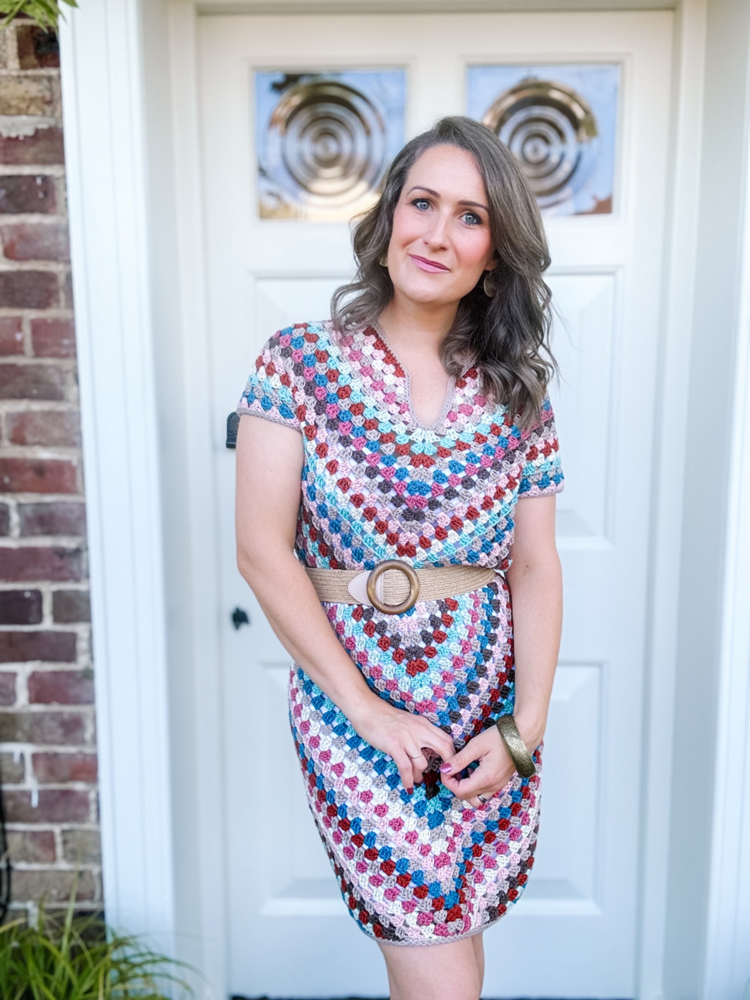 modern crochet dresses for ladies This summer dress pattern can be styled any way you like! How would you style yours? Say FGAD the pattern links! crochet dress pinterest