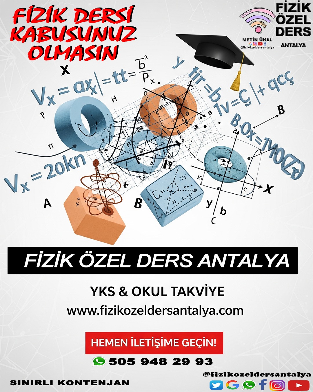 Fizik Özel Ders Antalya | Antalya
