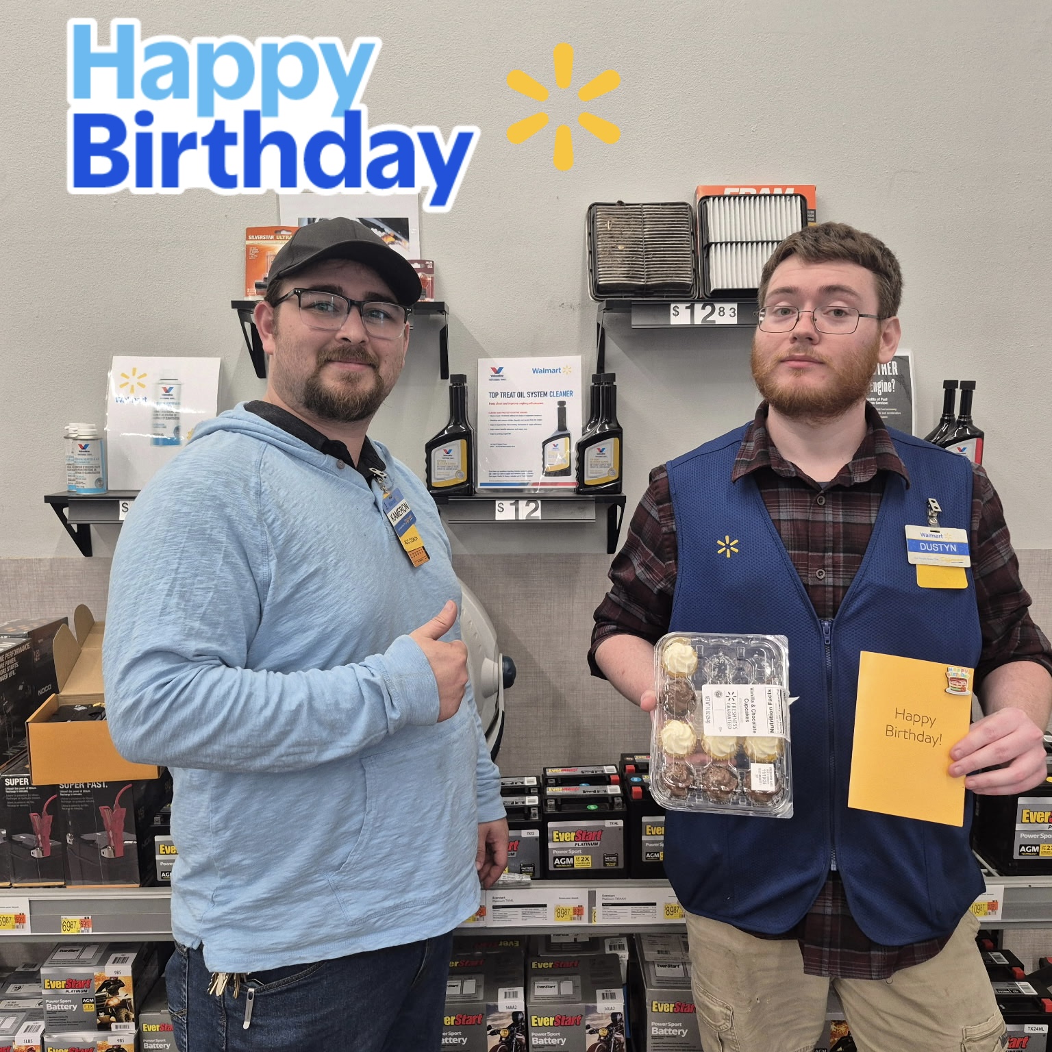 Walmart - We’ve got a birthday in the store! Join us in wishing Dustyn ...