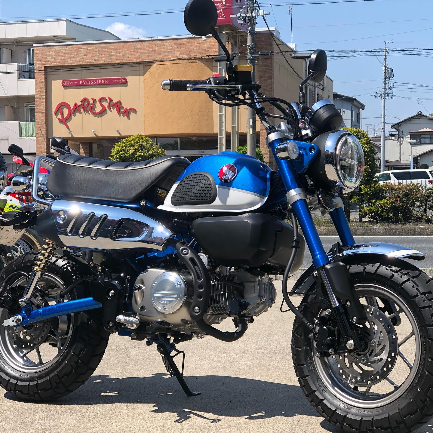 ✨モンキー125✨ スペシャルパーツ武川さんの ダウンフェンダーキット