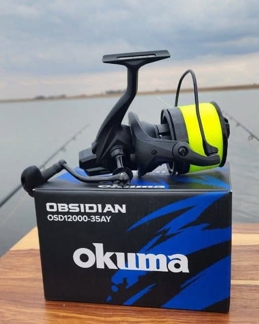 okuma carp reels INC 6000 Reel The precision machine cut brass pinion gear and Quick ATOMIC CARP SPINNING REEL |