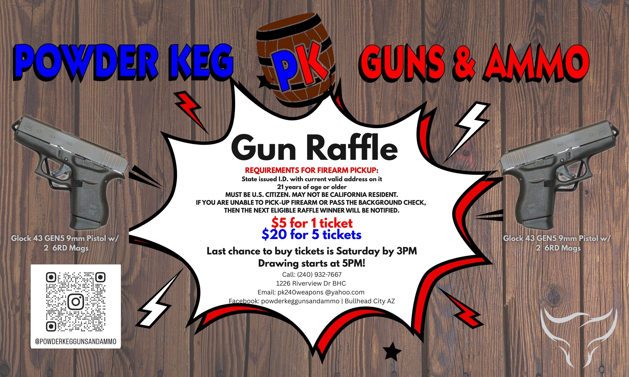 Bullhead - 🎉 Oktoberfest Gun Raffle! 🎉 Powder Keg Guns & Ammo has ...