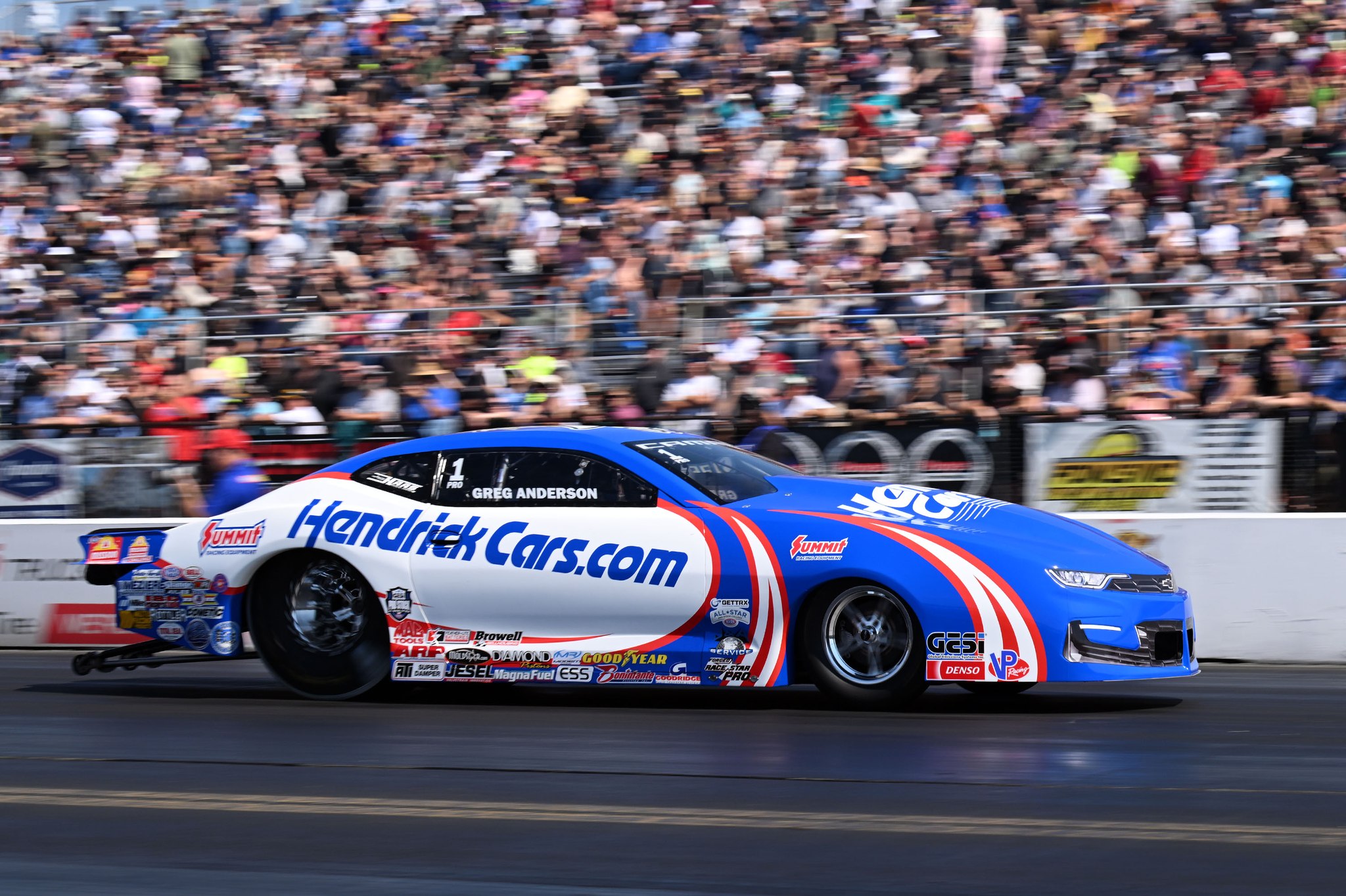 Greg - The first of six races in the 2025 Mission Foods Drag Racing ...