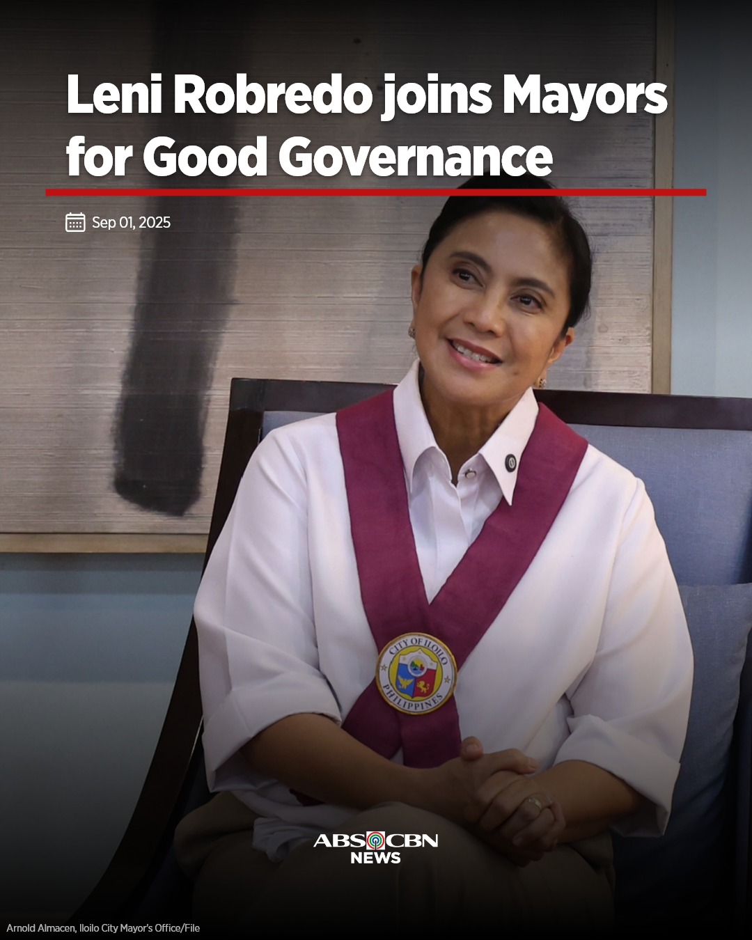 ABS-CBN - Kasama na si Naga City Mayor Leni Robredo sa grupong Mayors ...