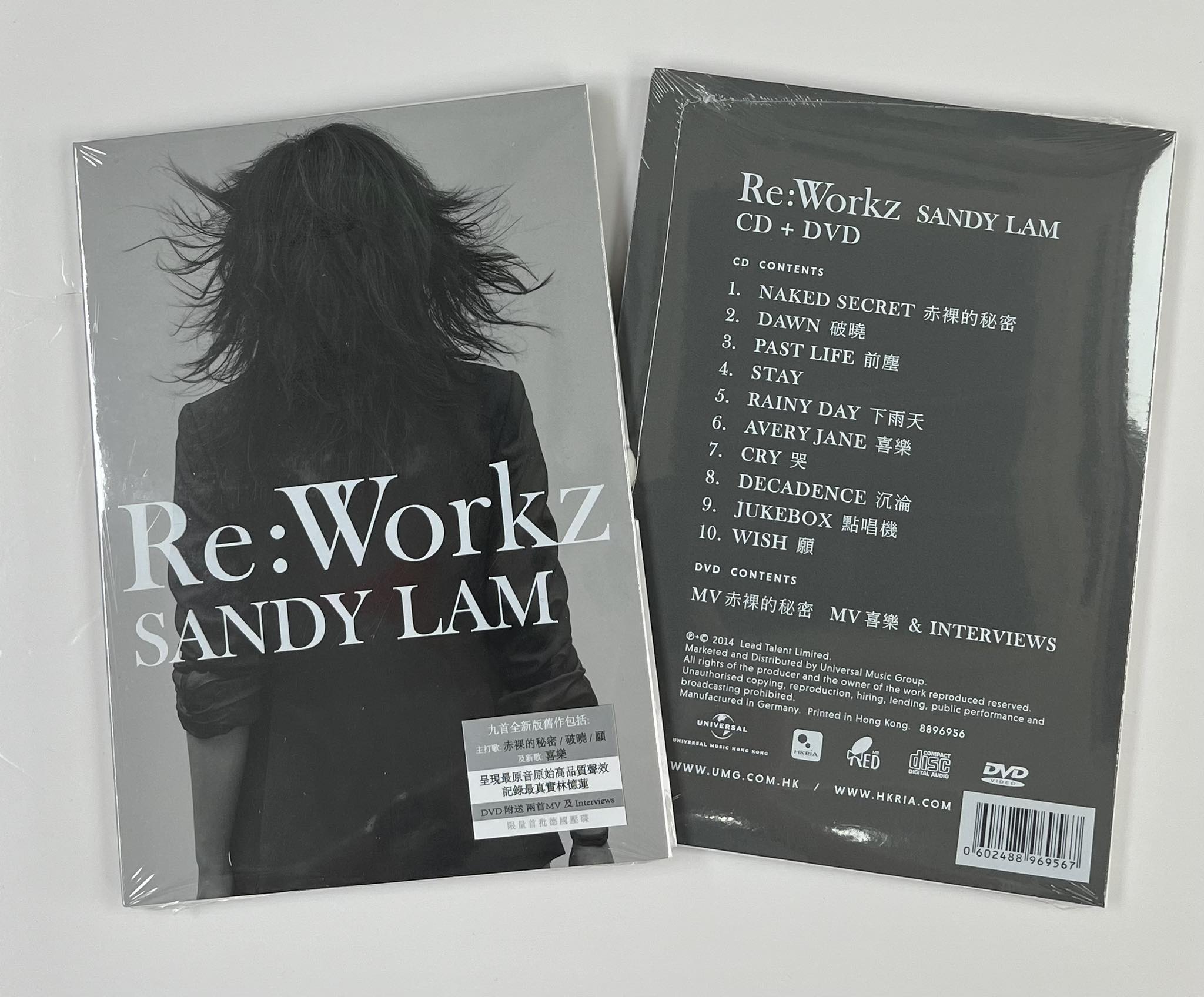 喜利唱片- 林憶蓮～RE :WORKZ SANDY LAM ￼ CD+DVD 到貨 