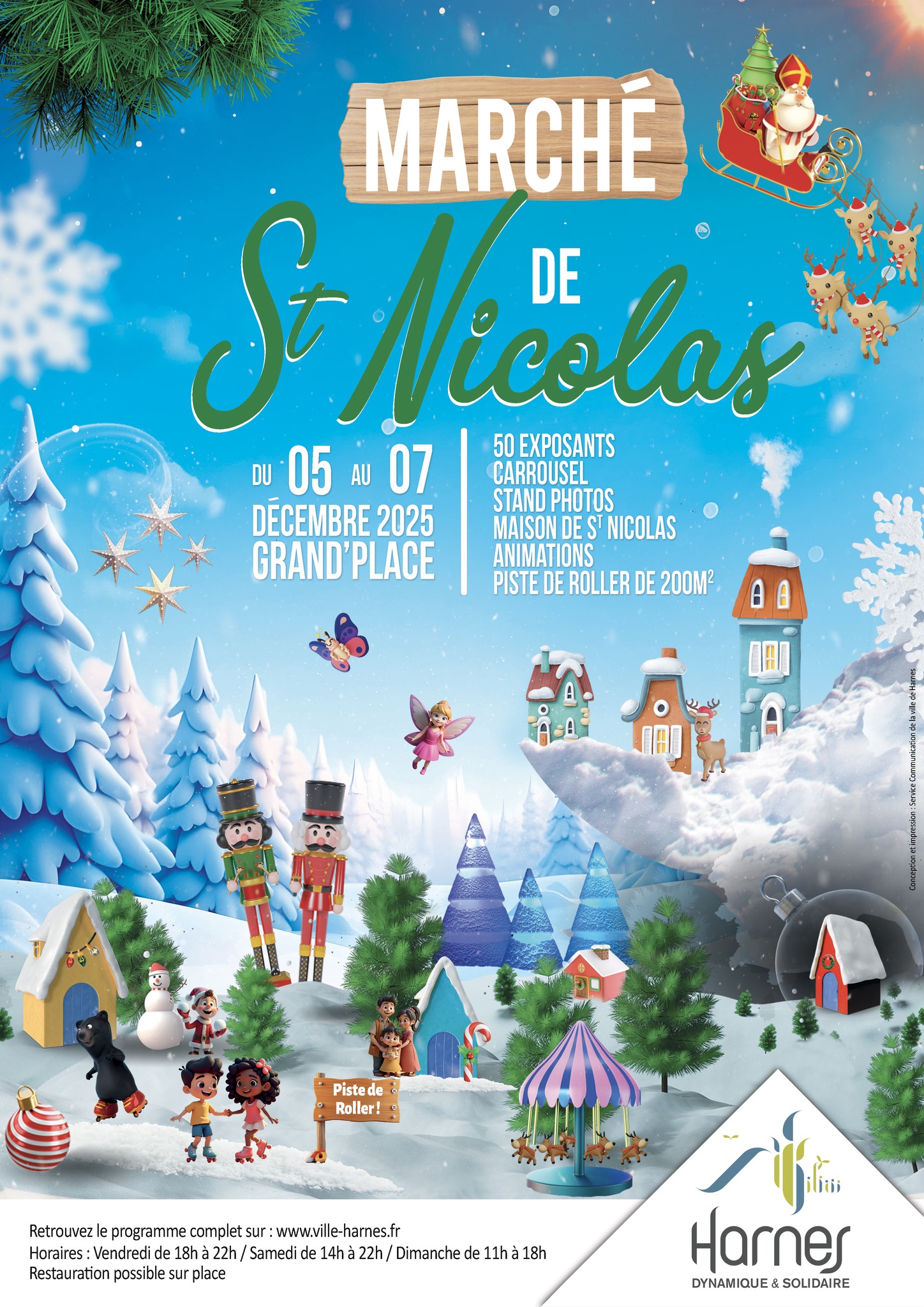 Harnes - 🎅 VIVEZ la magie du Marché de St-Nicolas à Harnes... | Facebook
