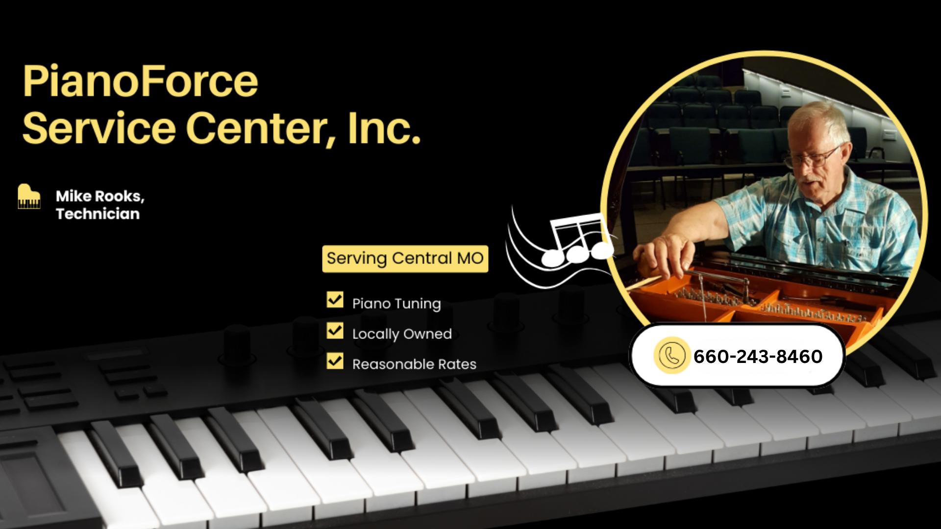Mike Rooks Piano Technician | Sedalia MO