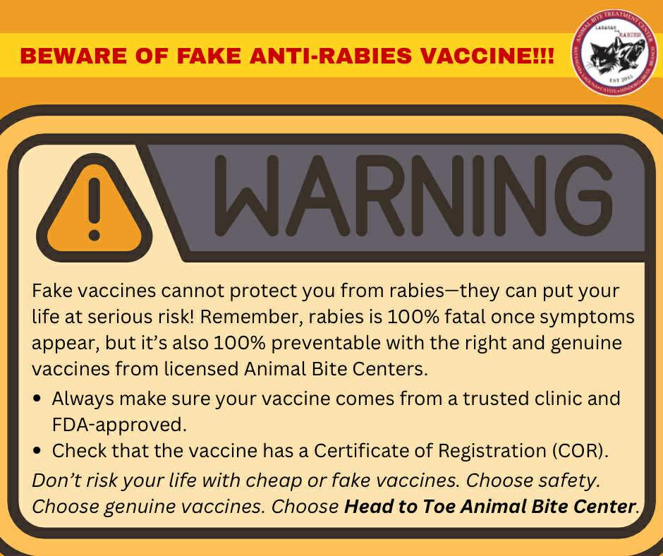 Animal - ⚠️ WARNING ⚠️ BEWARE OF FAKE ANTI-RABIES VACCINE!!! Fake ...