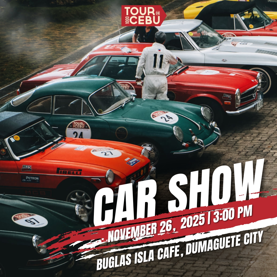 Tour de Cebu... - Tour de Cebu Historic Sports Car Rally
