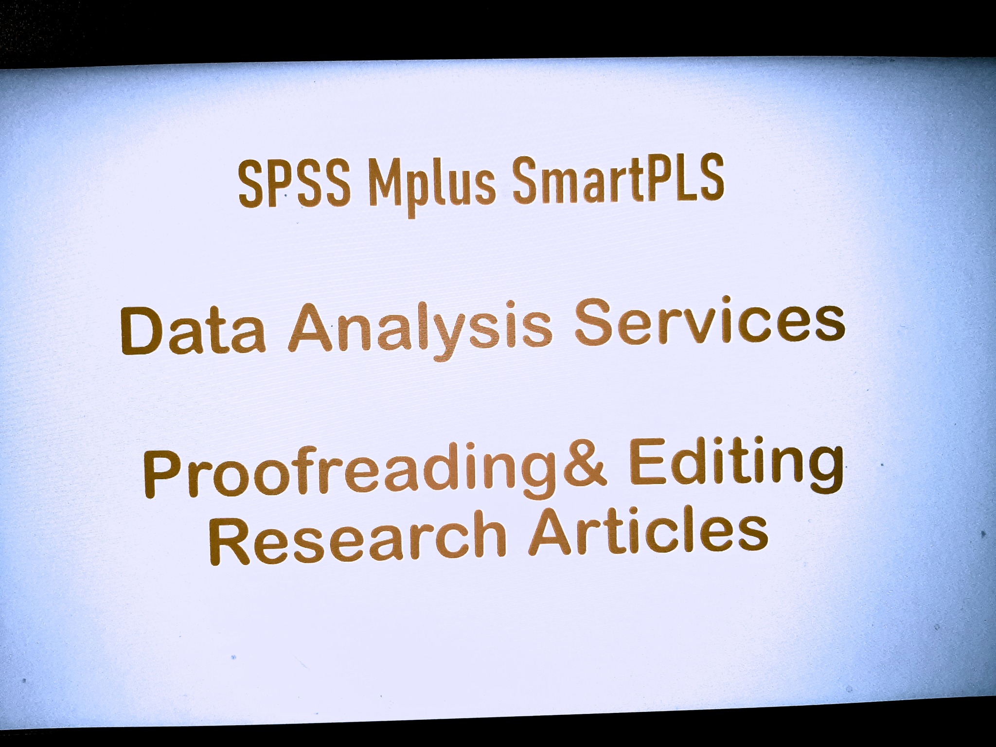 วิเคราะห์สถิติ SPSS Mplus PLS Proofreading & Editing บทความวิจัย