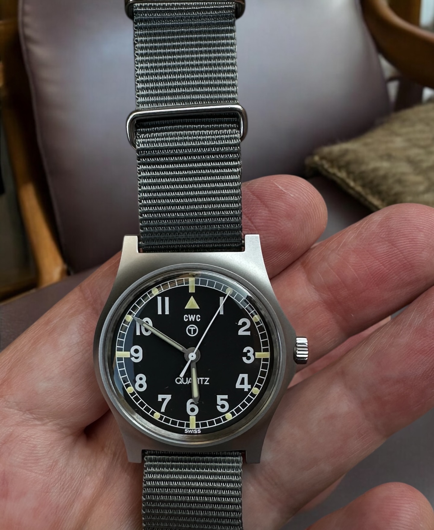 CWC - 1980 Fatboy reissue of the first quartz service watch issued 