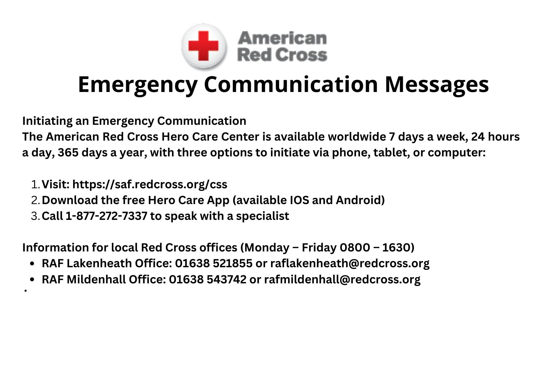 American Red Cross UK | Brandon
