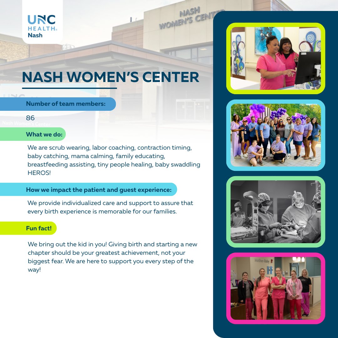 UNC Health Nash - 👶 It’s time to celebrate the Nash... | Facebook