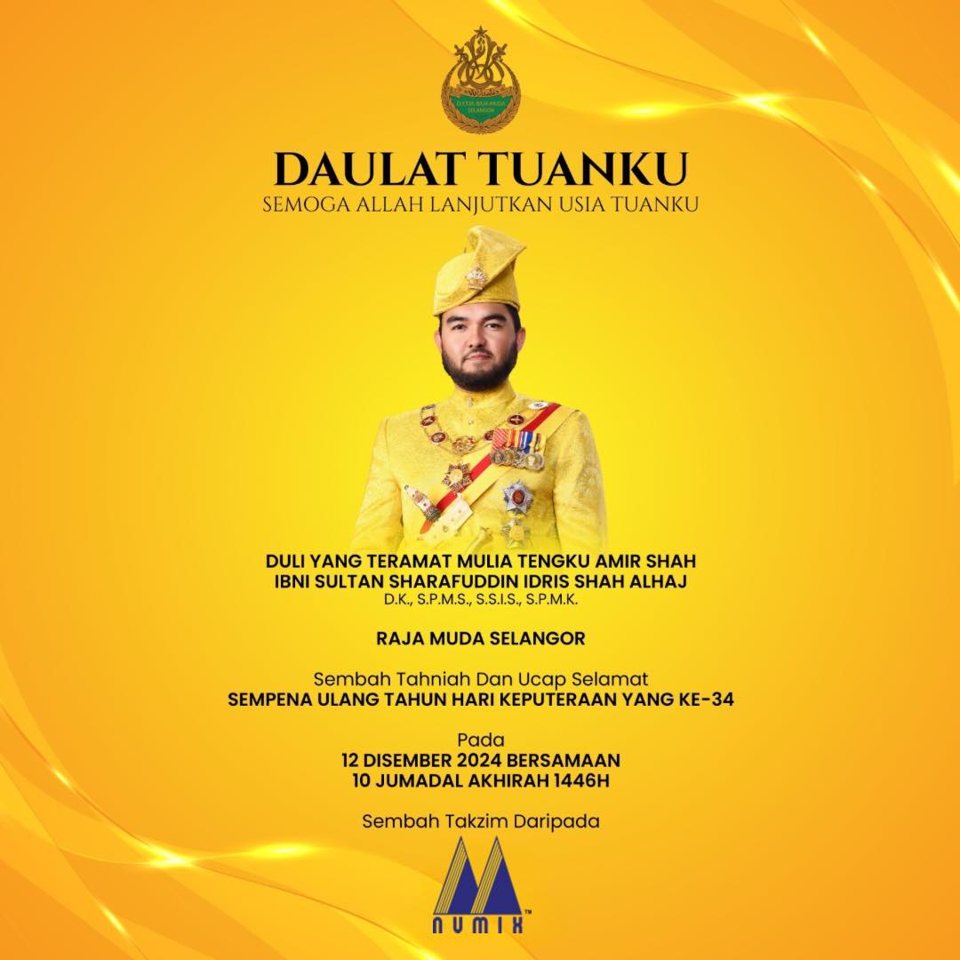 Numix Engineering Sdn Bhd - Merafak Sembah Setinggi-tinggi Ucapan ...