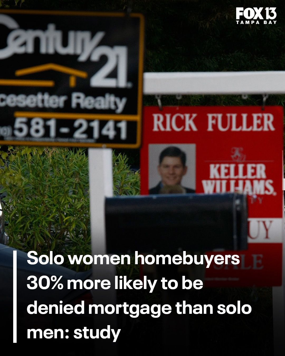 FOX - Solo women homebuyers are 30% more likely to be denied a mortgage ...