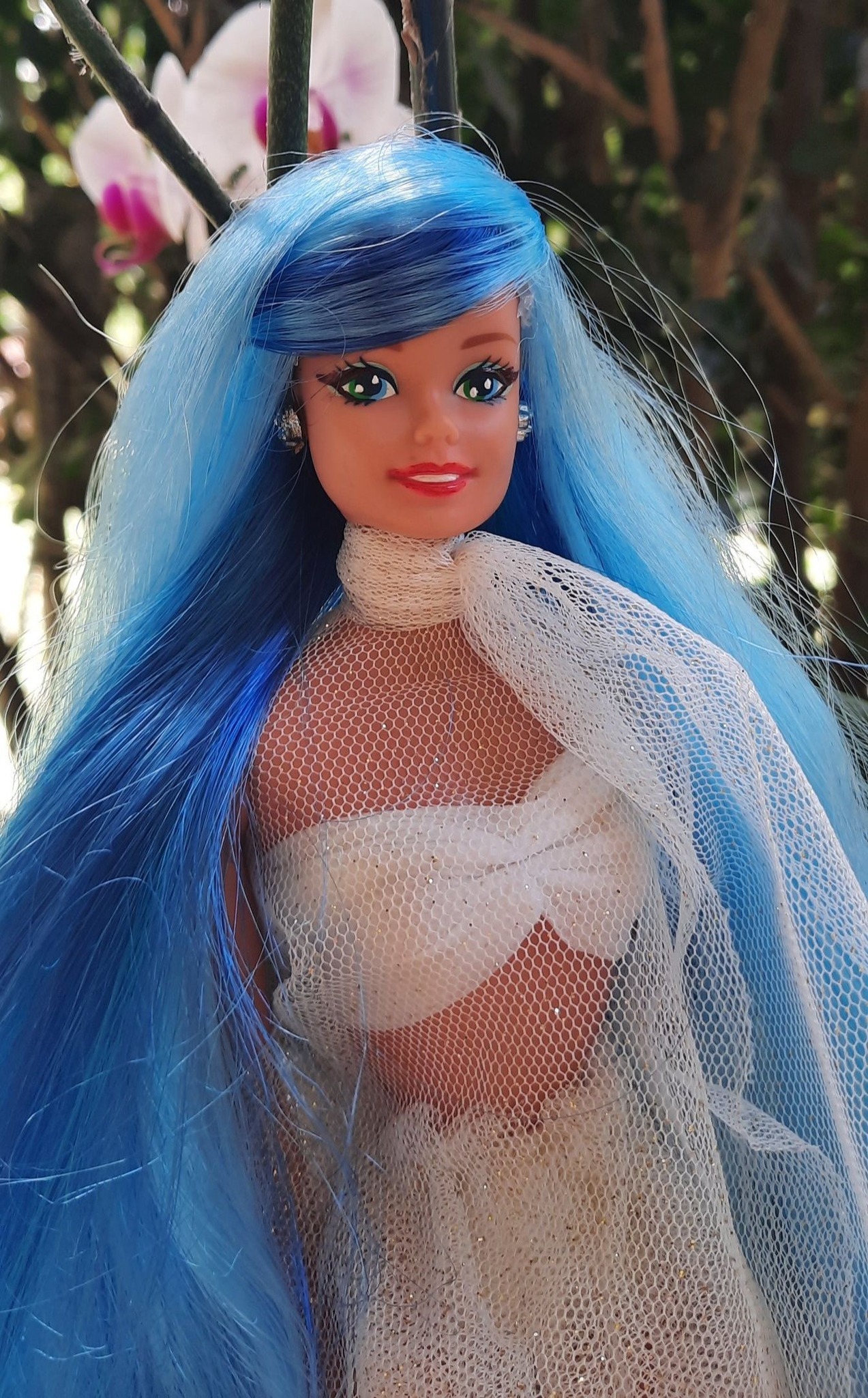 The best boyfriend got me a 2009 AA Holiday Barbie
