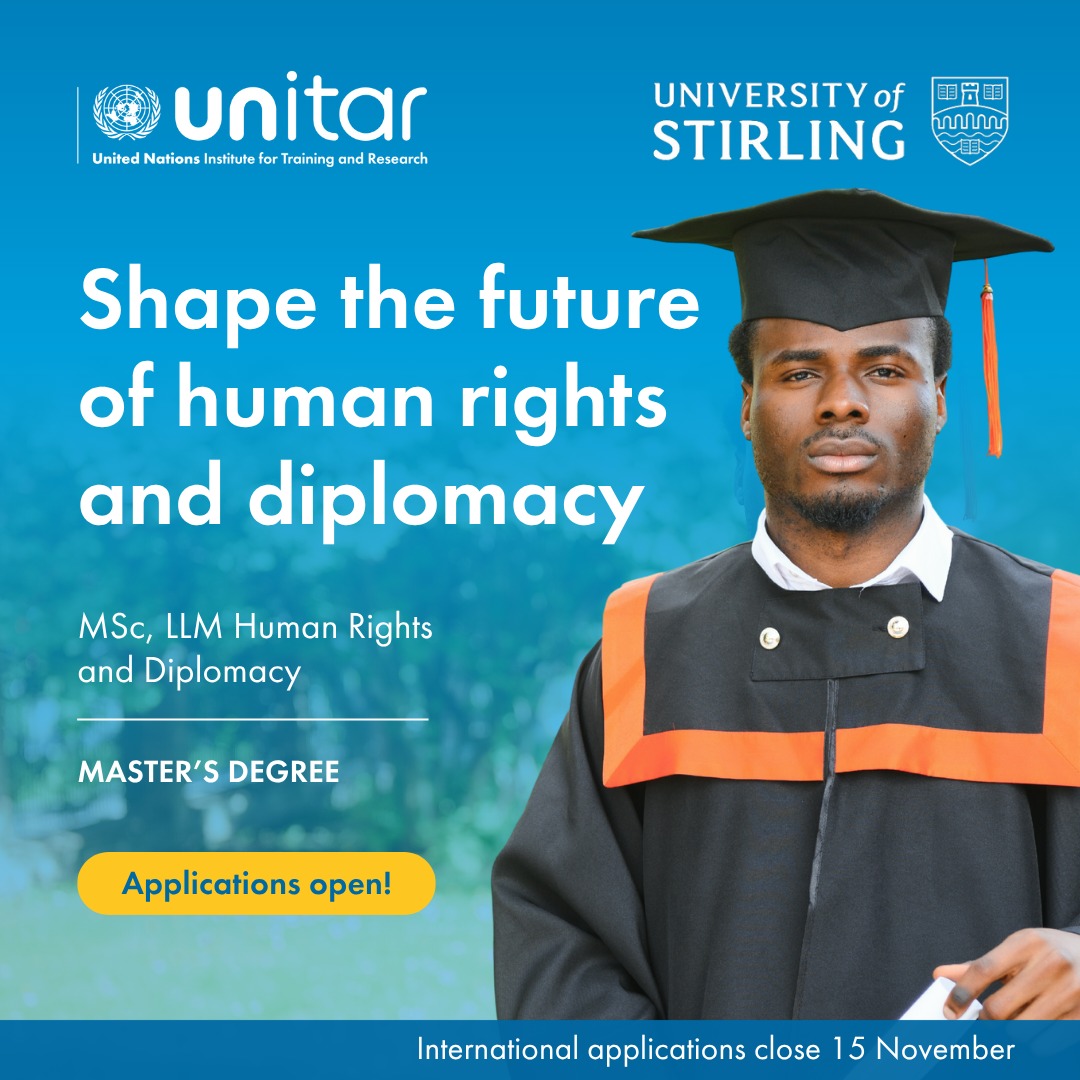 The Master’s in Human Rights and Diplomacy (MSc, LL.M), delivered in ...