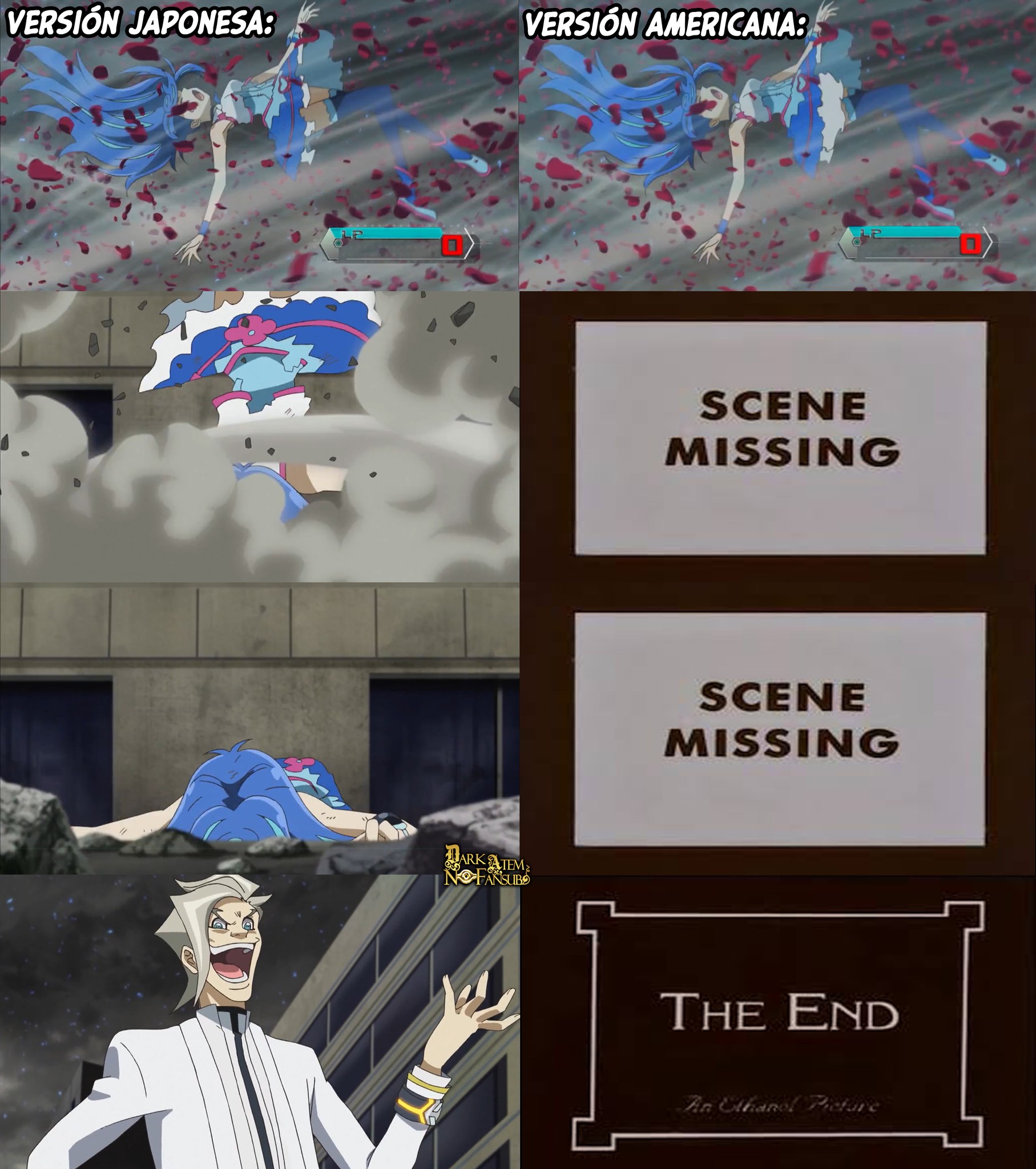 Dark - Diferencias entre la versión japonesa y la americana en Yu-Gi-Oh ...