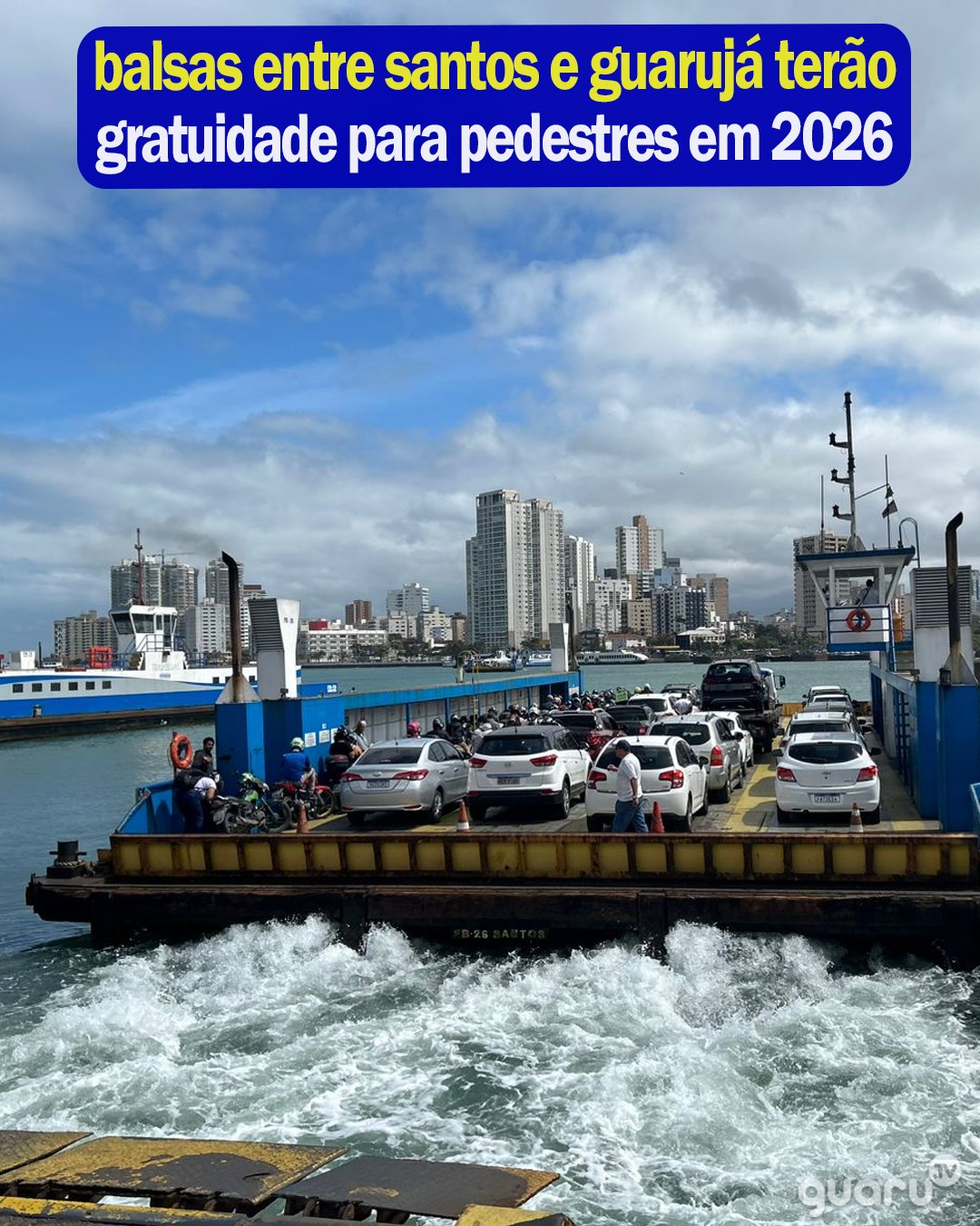 guaru.tv - Travessia Santos-Guarujá será gratuita para... | Facebook