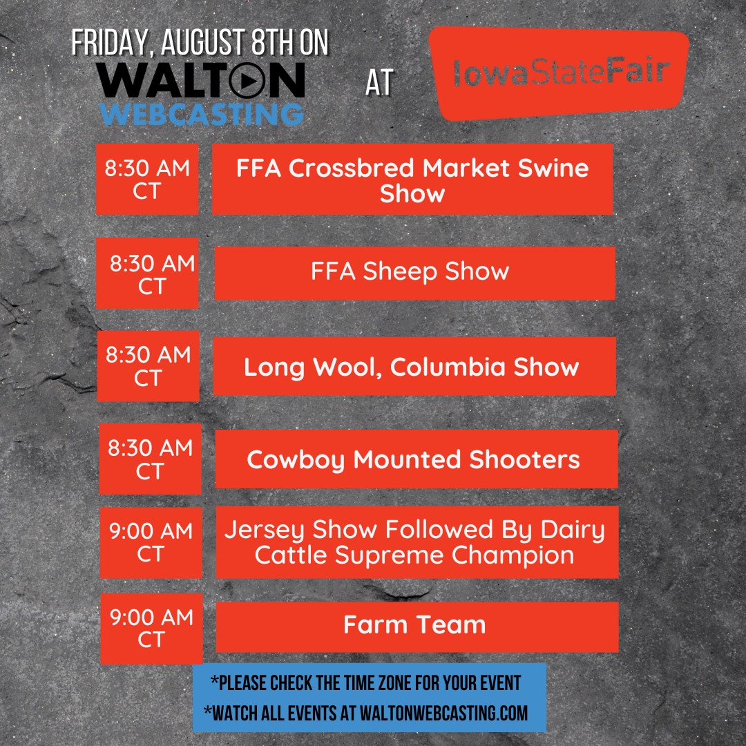 It's a huge day across the country... - Walton Webcasting | Facebook