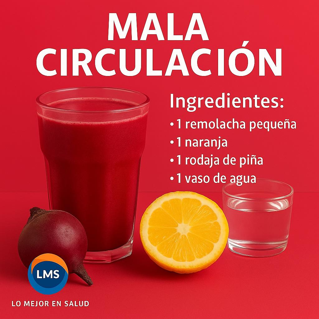 🥤 Batido para la Mala Circulación... - Lo Mejor en Salud | Facebook