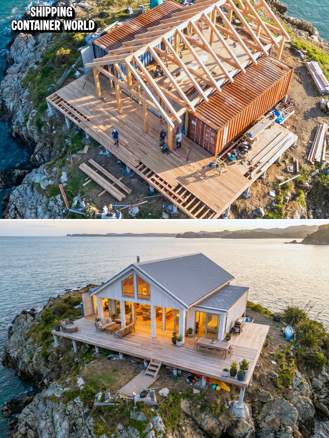 Shipping - From Rusty Scrap to Cliffside Paradise: The Ultimate Hybrid ...
