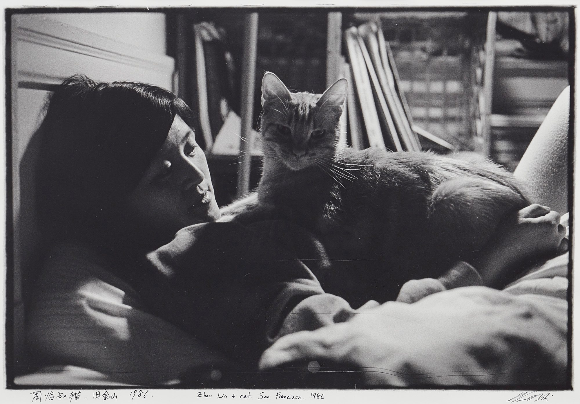 M+, - Happy #Caturday! This is Ai Weiwei’s ‘Zhou Lin & cat. San ...
