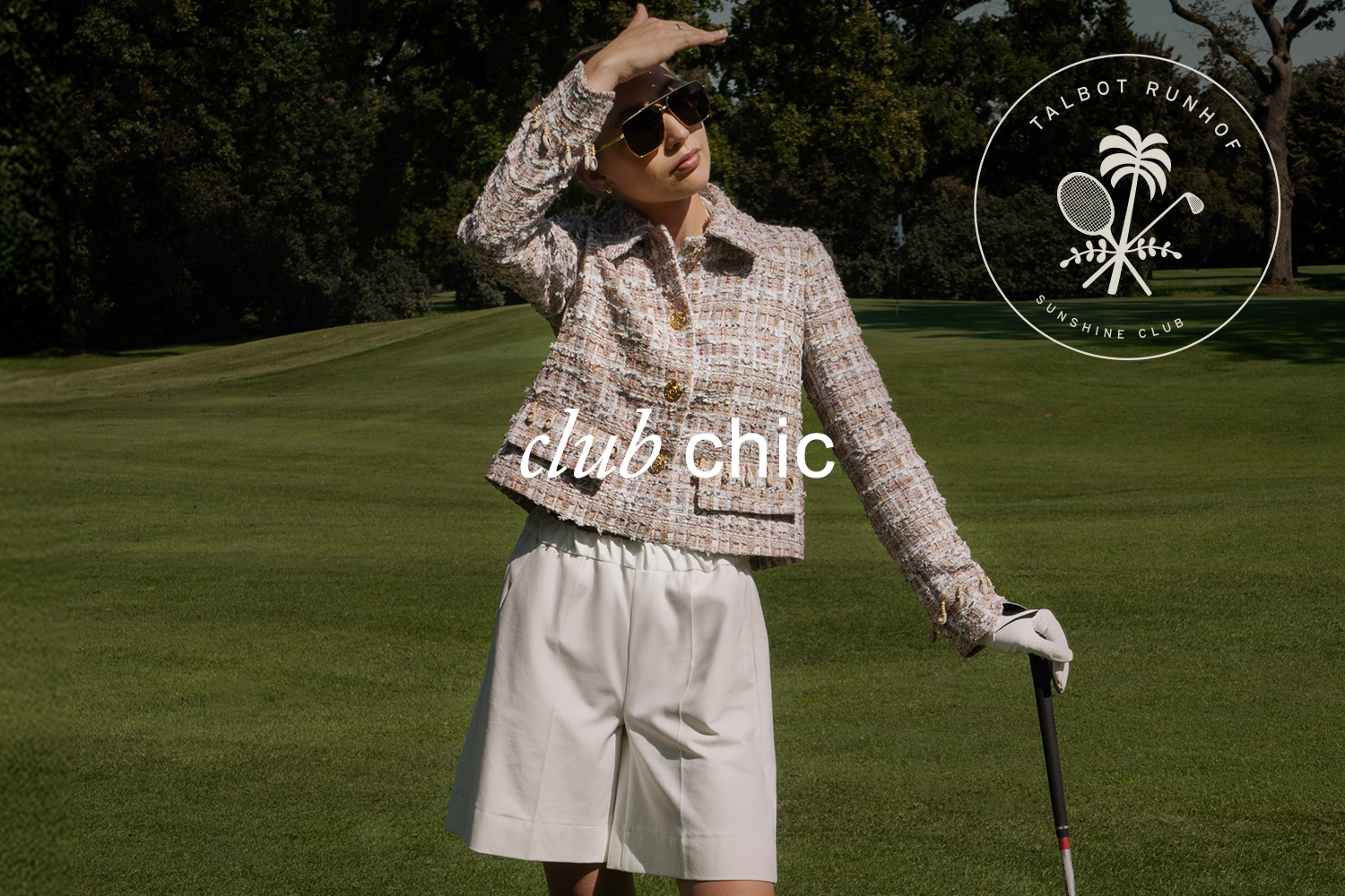 tweed, twill and chiffon sprinkled with a hint of gold – the 