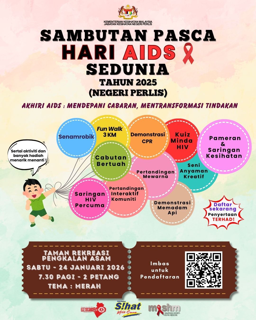 🌍 ️ Sambutan Pasca Hari AIDS Sedunia... - Wellness Hub Perlis | Facebook