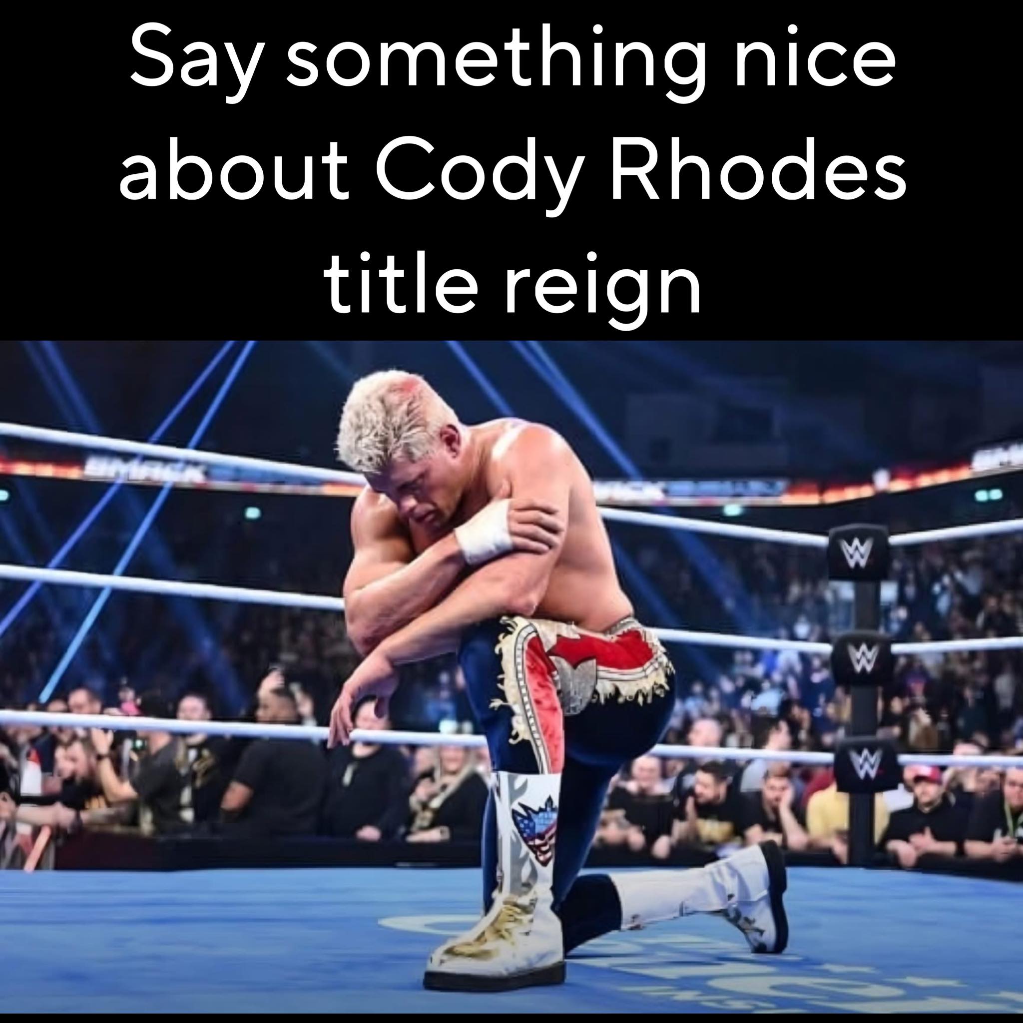 The Meme - I’m glad Cody Rhodes used his bad title reigns to highlight ...