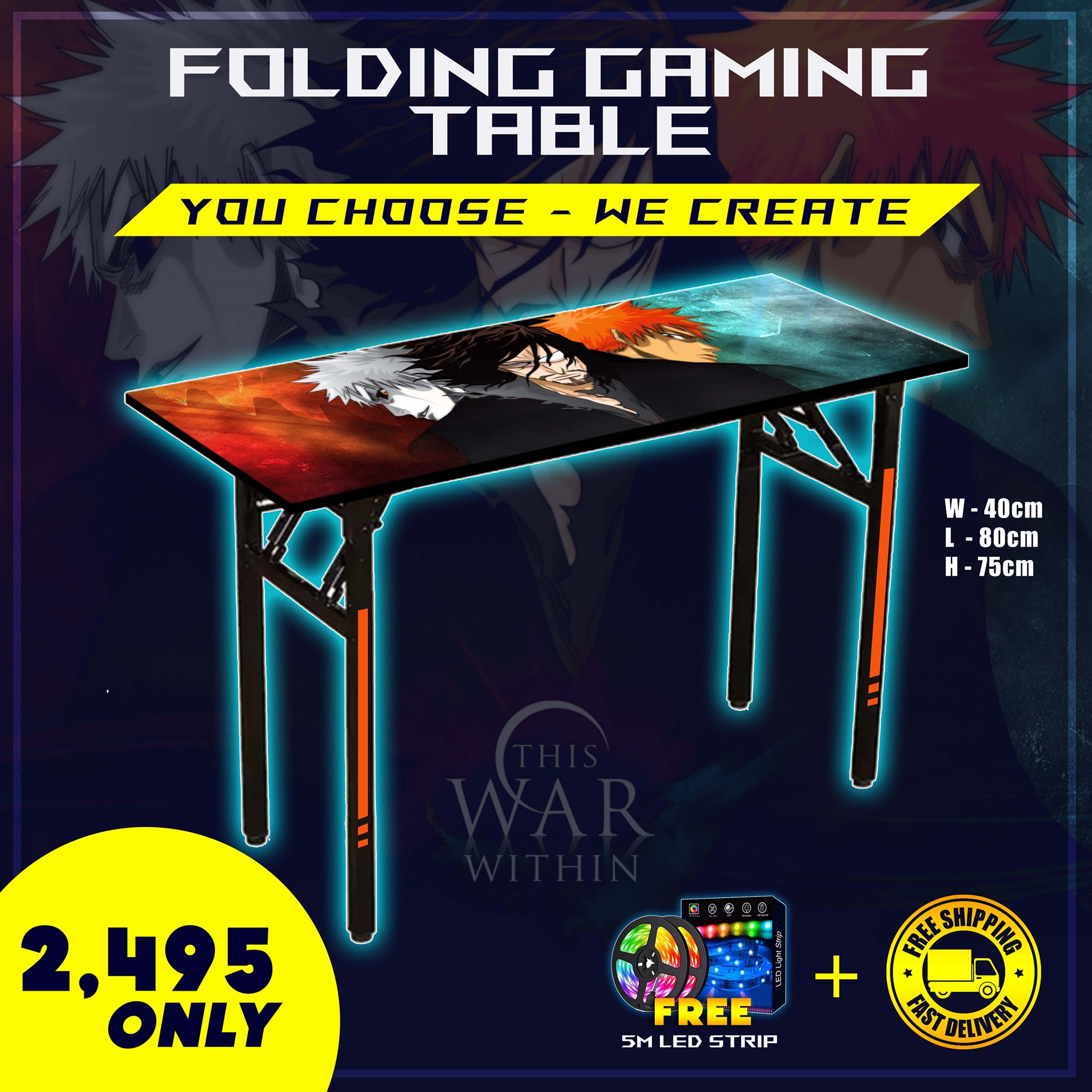 😉 MERON KANA NITO? FOLDING GAMING... - Davao Sticker Custom | Facebook