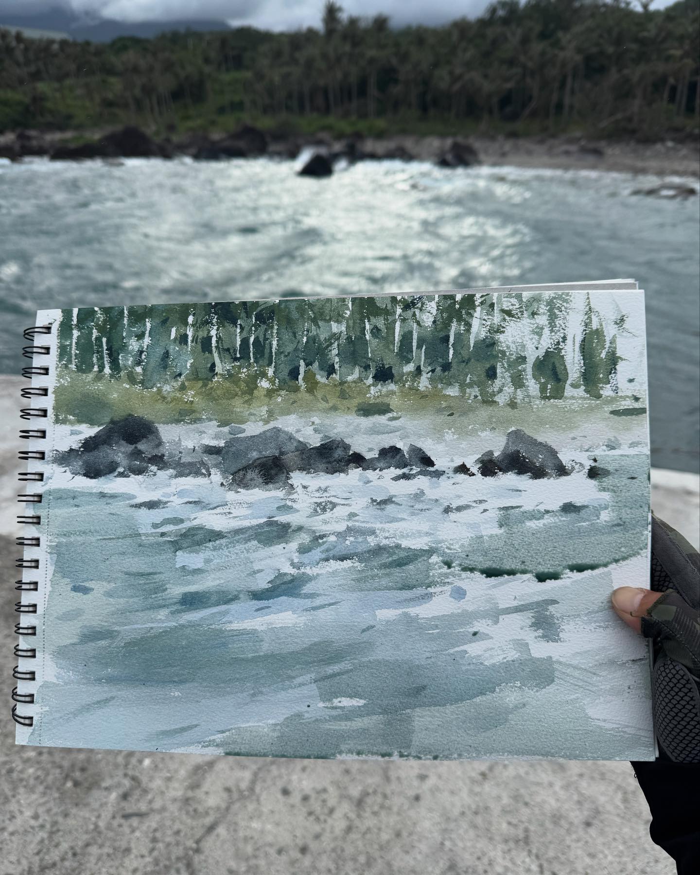 羅宇成 watercolor - 年年有「魚」 #taiwan #drawing #artist #painting #sketch # ...