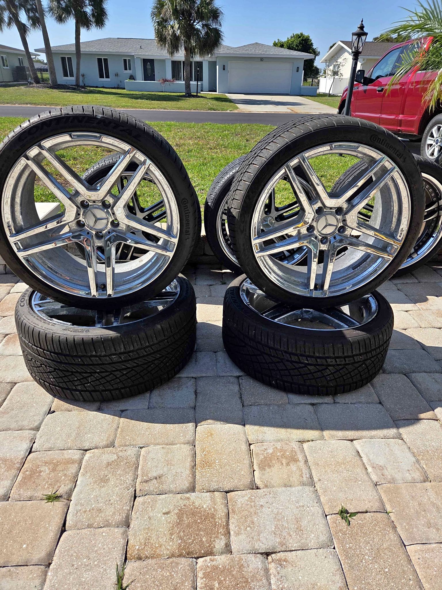 Tires and wheels Mercedes 500 SL - Car Wheels, Tires & Parts - Rotonda ...