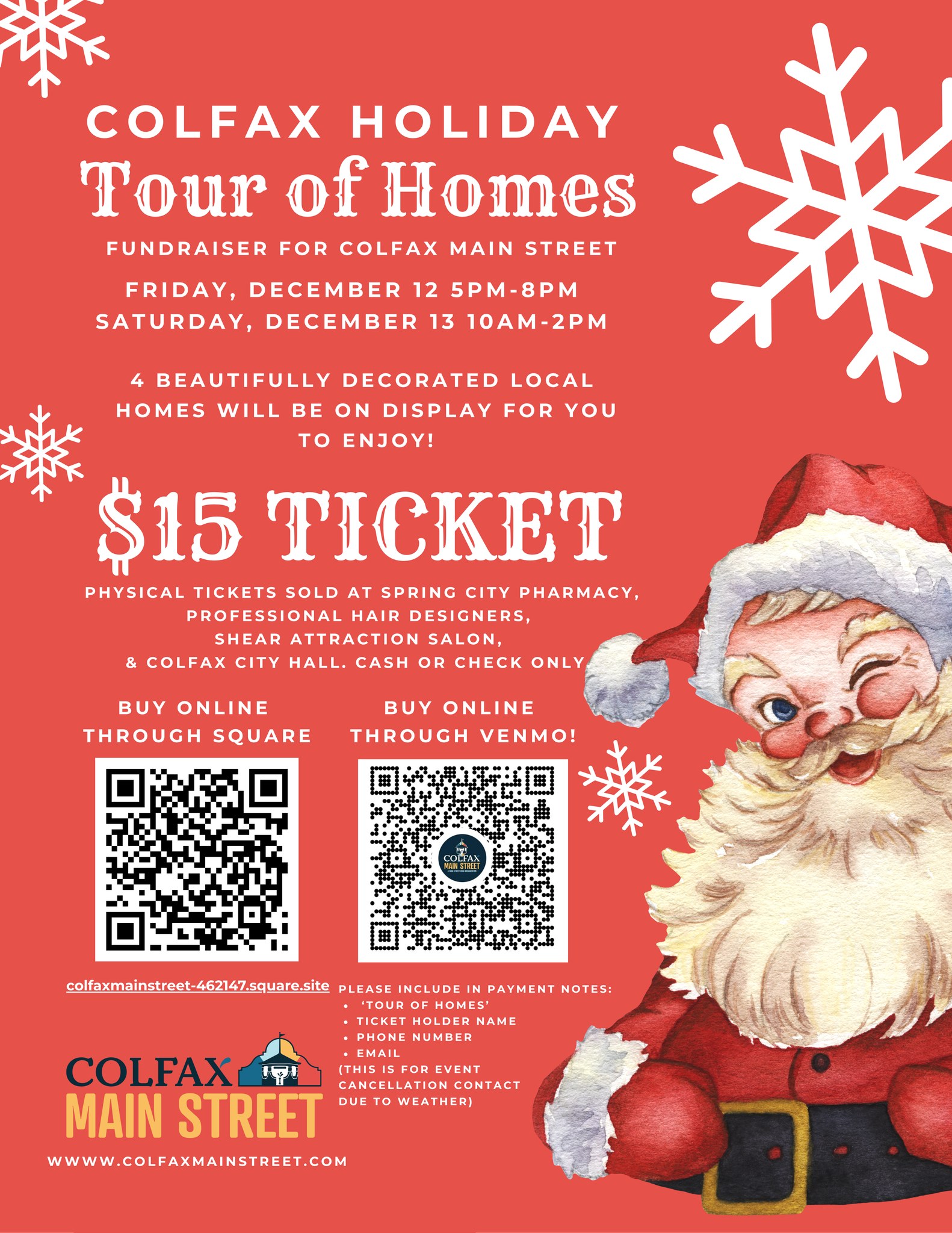Colfax - The Colfax Holiday Tour of Homes is December 12-13! Four ...