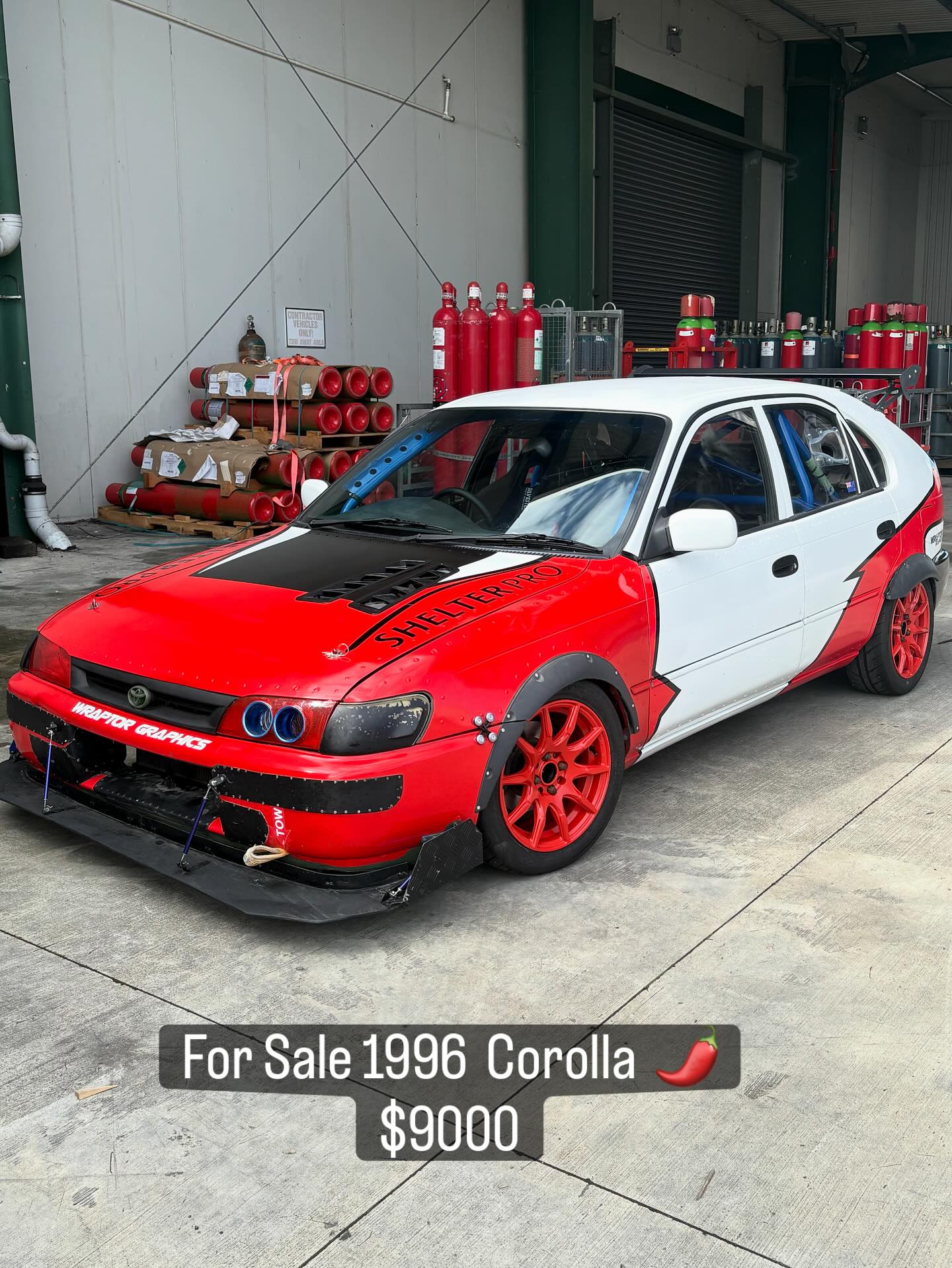 24 Red Racing - Full roll cage and a Motorsport NZ... | Facebook