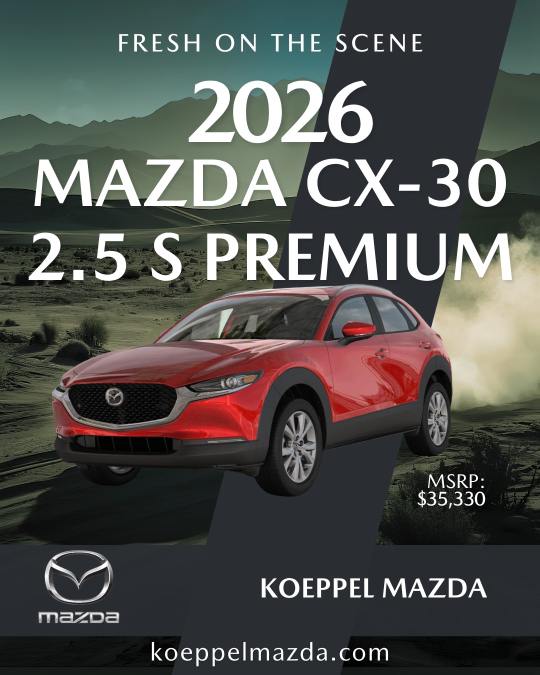 Koeppel - Introducing Mazda's brand new 2026 Mazda CX‑30 2.5 Premium ...