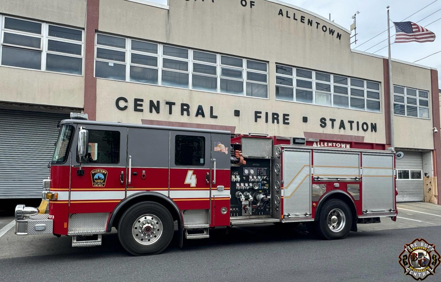 Firebuffcentral - Allentown Fire Department- Engine 4 and 9 Engine 4 ...