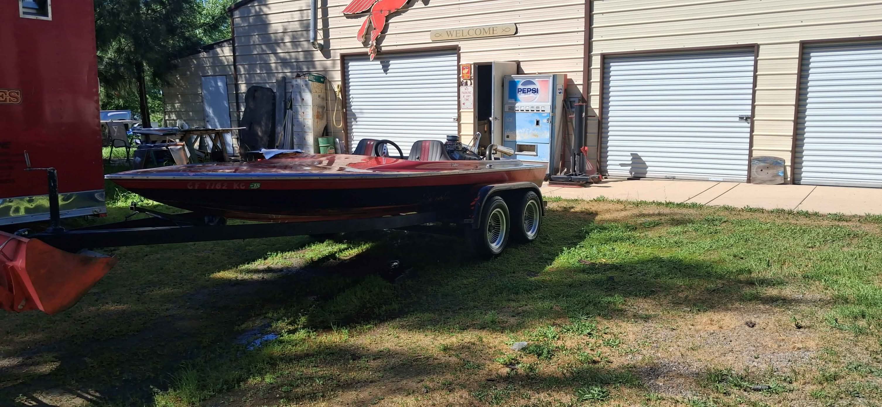 1974 challenger 19.5 semi V jet boat - Boats - Linda, California ...