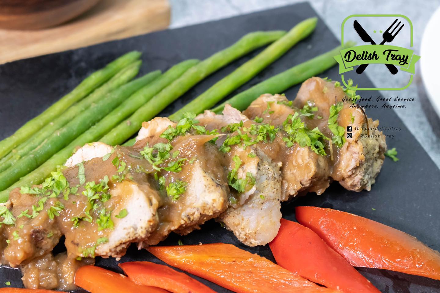 Delish Tray - This Roast Pork is hands down tender, juicy,... | Facebook
