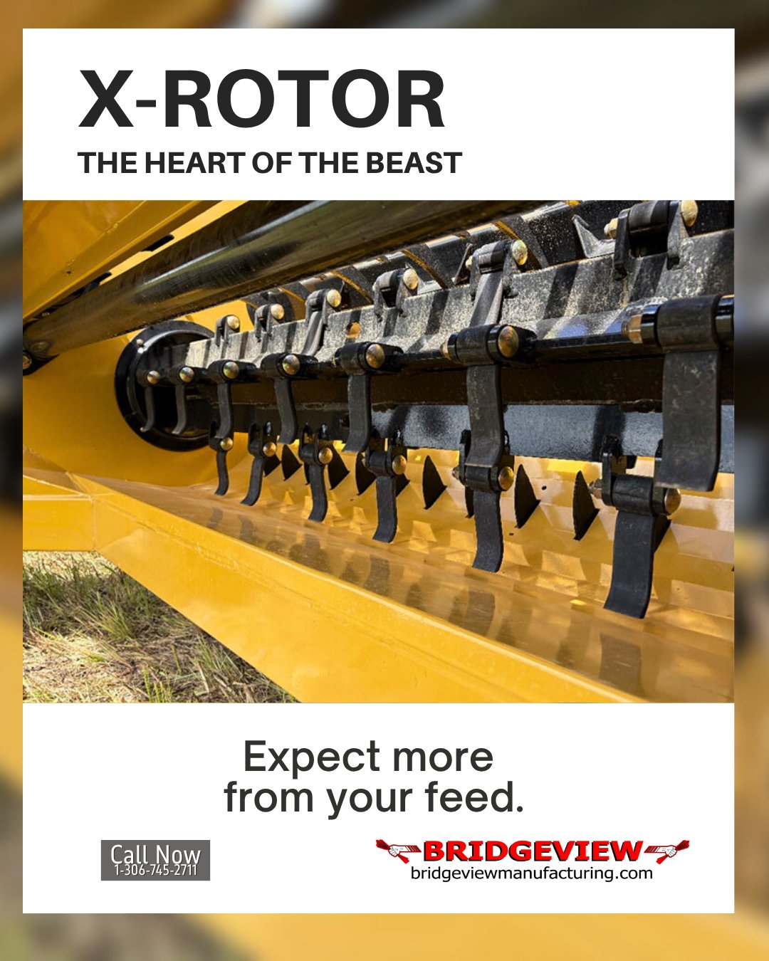 Bridgeview - The heart of the Bale King. Our patented X-Rotor design is ...